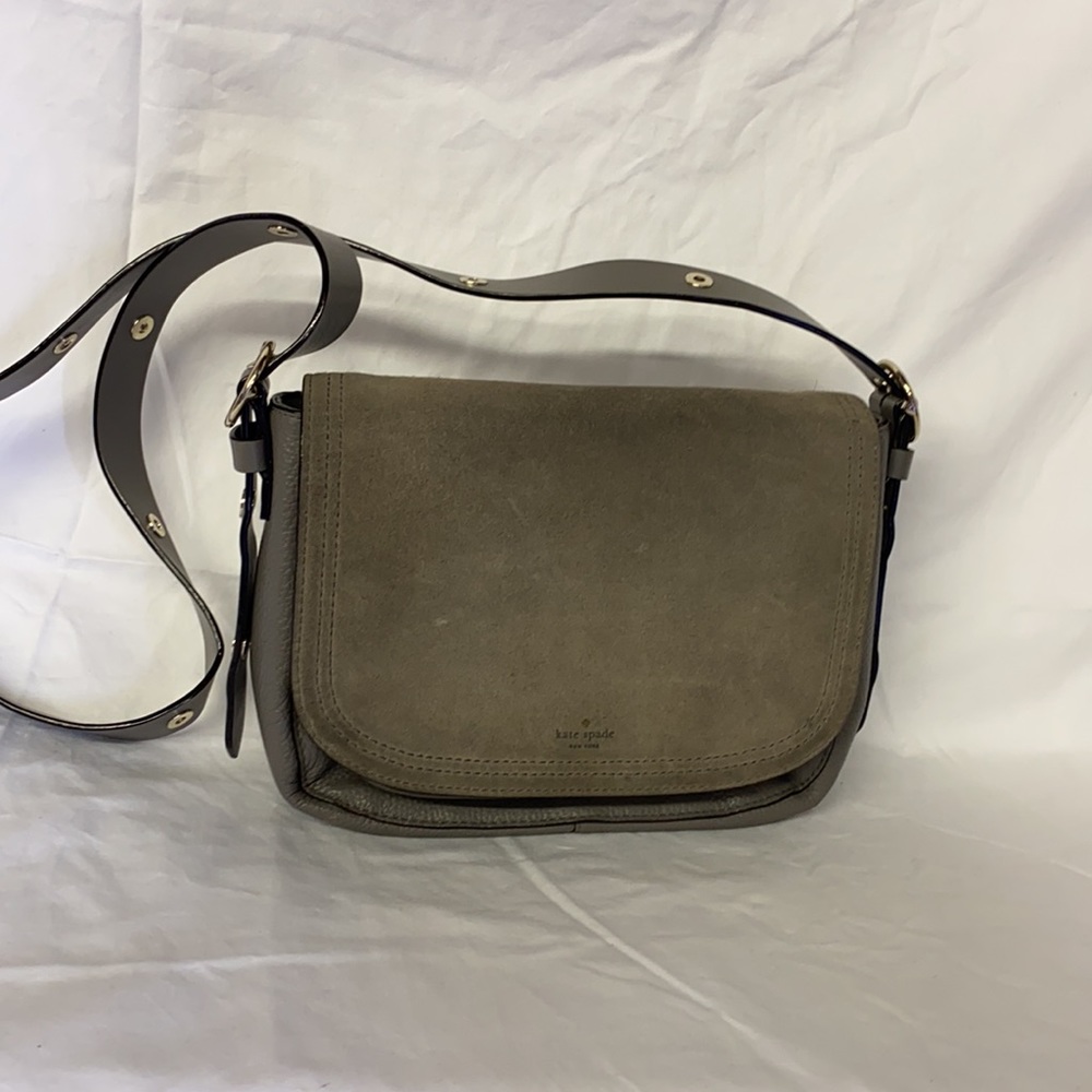 Kate Spade Gray Crossbody Bag